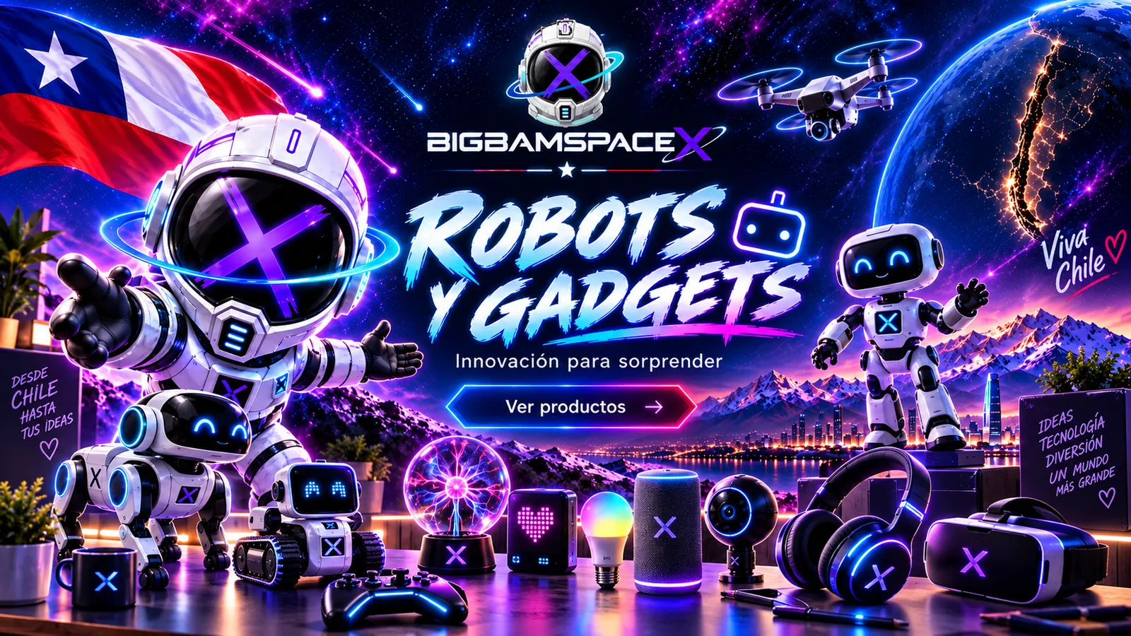 Robots y tecnología avanzada