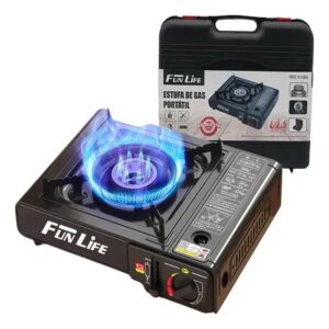 Calefactor Portatil Cocina Gas Camping Seguridad