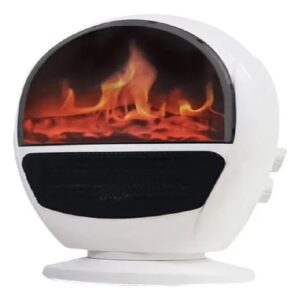 Calefactor Portátil Chimenea Con Seguridad 1500w