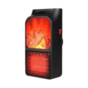 Calentador Eléctrico Estufa Calefactor Llamas 900w