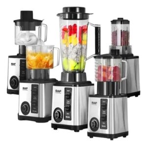 Juego De Licuadora Picadora Carne 5 en 1 3L