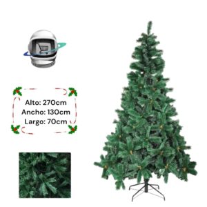 Arbol de Navidad 270cm Ramas Tradicional XXXXL