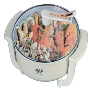 Olla Sartén Grill Eléctrica Redonda Antiadherente 6L