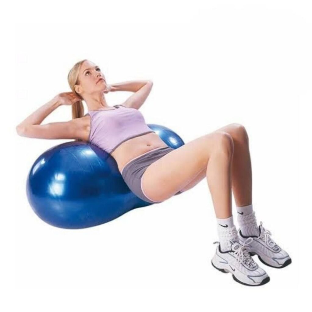Pelota Pilates Maní 90x45cm Inflador