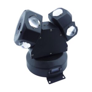 Moving Head Doble 8 LED LASER RGB LCD