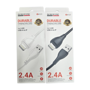 CABLE CARGA IPHONE USB a LIGHTNING SUPER RÁPIDA 2.4A