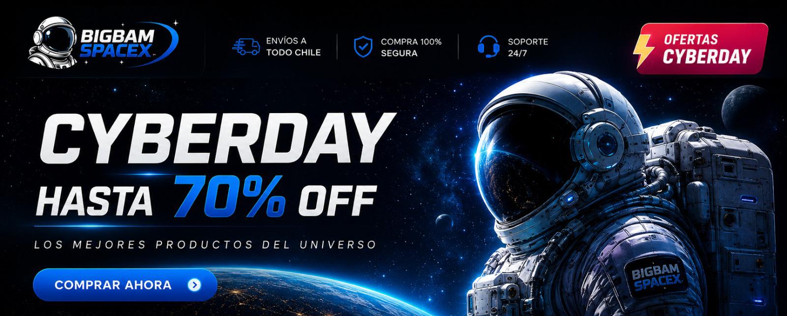 CyberDay 70% OFF