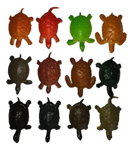 Juguetes De Animales Tortugas 12 Figuras S