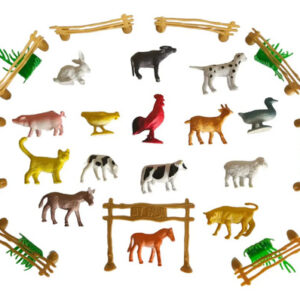 Juguetes De Animales Granja 10 Figuras S