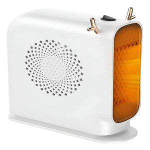 Calefactor Bajo Consumo Control Termostato 500w Blanco M