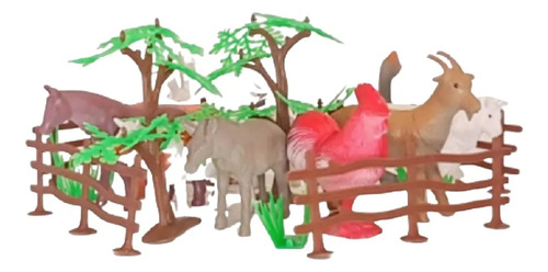 Figuras Set 20 Animales Granja Exclusivos I S