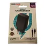 Cargador Super Rápido Cable C A C 30w Blanco
