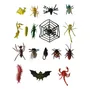 Set 17 Figuras Juguetes Insectos Educativos Bigbamspace Colección