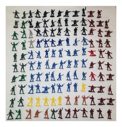 Soldaditos de Juguete Figuras Militares Set Verde - Imagen 3