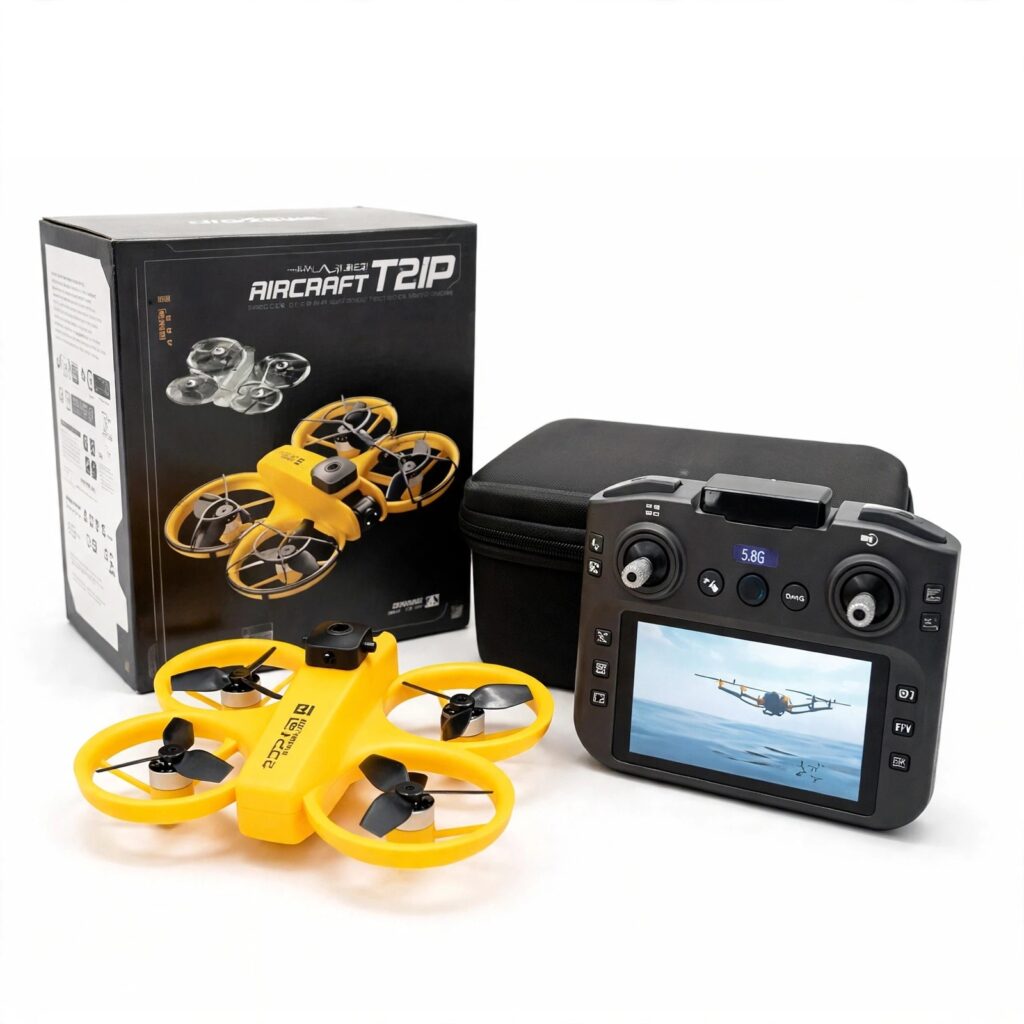 Dron Acrobático con Cámara HD, Luces LED y Giros 360°