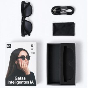 Lentes Inteligentes G5 con Cámara AI y Altavoces