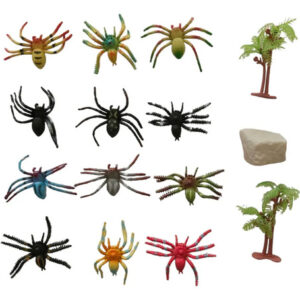 Figuras Set 15 Arañas Exclusivos S Negro