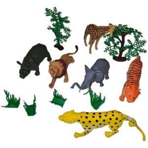 Juguetes De Animales Selva 6 Figuras M