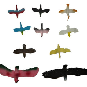 Juguetes De Animales Aves 9 Figuras S&m Fucsia