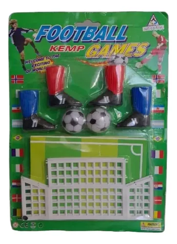 Juego Fútbol De Dedos Verde