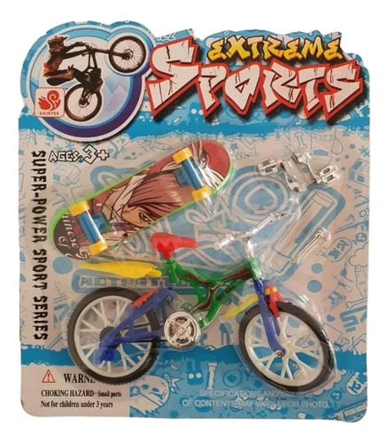 Dedos Skate Bicicleta Lija Neumaticos Exclusivo