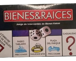 Monopolio Bienes Raices Tablero Blanco