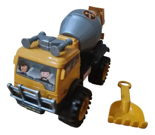 Camiones De Juguete Cemento Xl Truck Amarillo