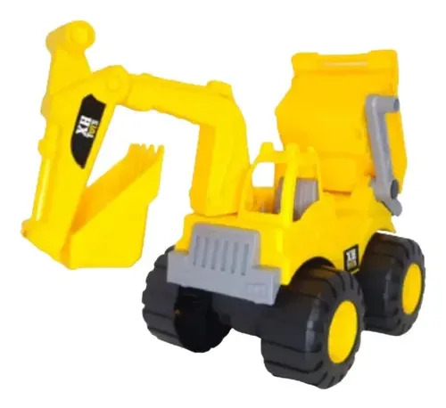 Camiones De Juguete Excavadora Xl Truck Amarillo