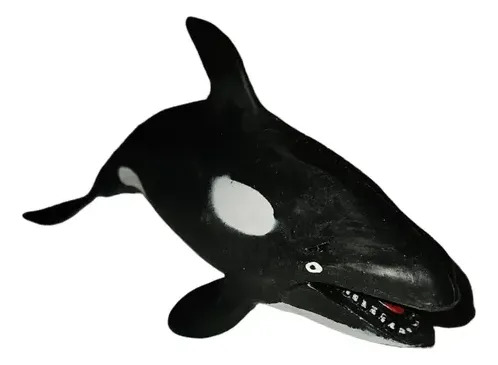 Animales De Juguetes Orca Negro