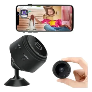 Mini Camara Seguridad Espia Wifi Inalambrico Negro Terralife
