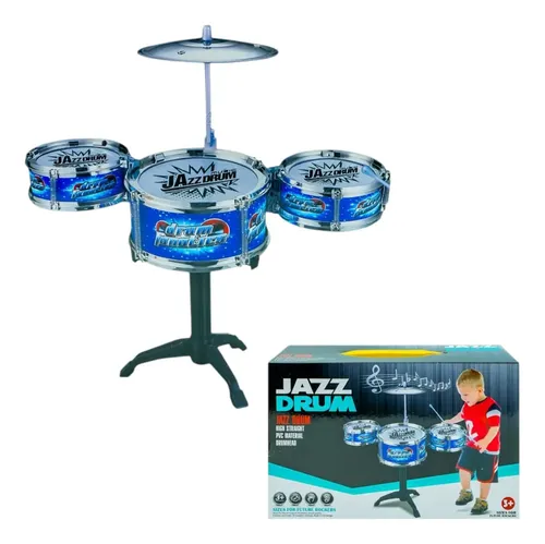 Batería Musical Infantil Pequeña Multicolor 6 Piezas