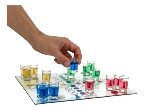 Juegos De Mesa Ludo Shot Negro - Talla Única