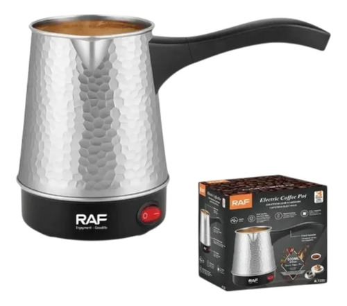 Cafetera Eléctrica Turca Portátil Hervidor 500ml Blanco M - Imagen 2