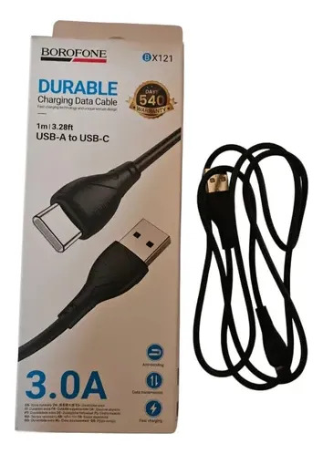 Cable Carga Calidad Super Rápida Usb A C 3.0a Blanco