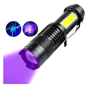 Linterna Bolsillo Ultravioleta Luz Uv Ultravioleta Negro Negro